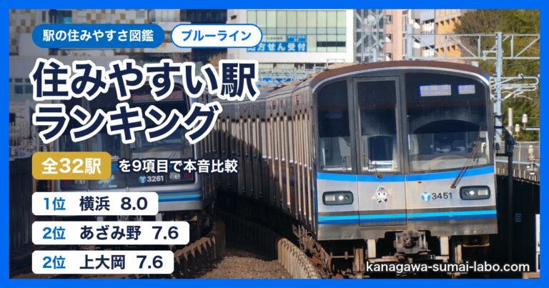 横浜市営地下鉄ブルーラインランキング
