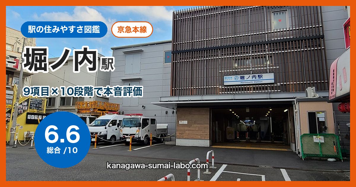 horinouchi駅の住みやすさ
