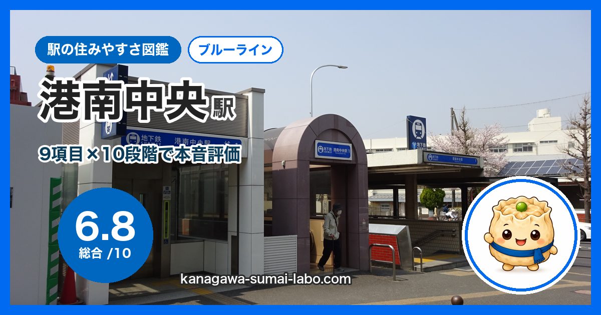 konan-chuo駅の住みやすさ