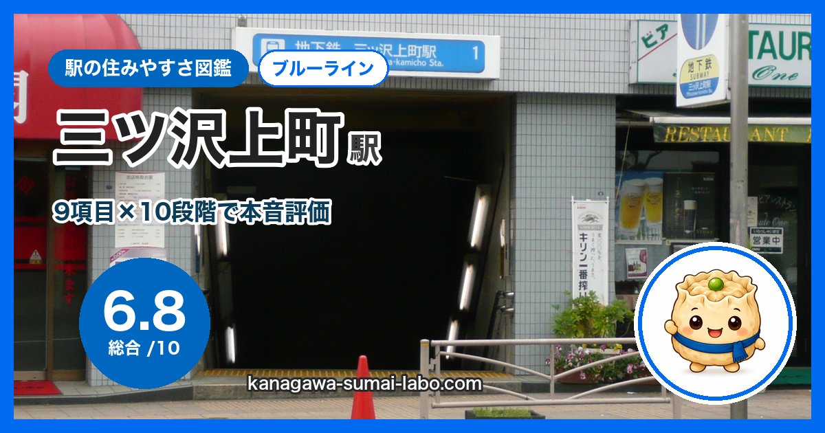 mitsuzawa-kamicho駅の住みやすさ