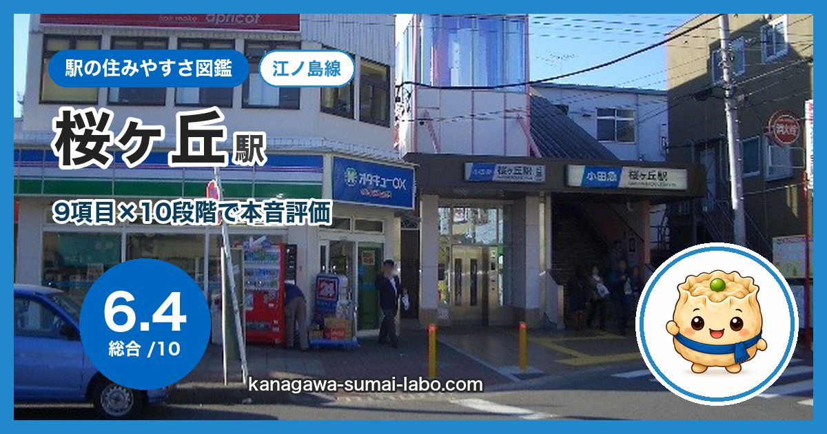 sakuragaoka駅の住みやすさ