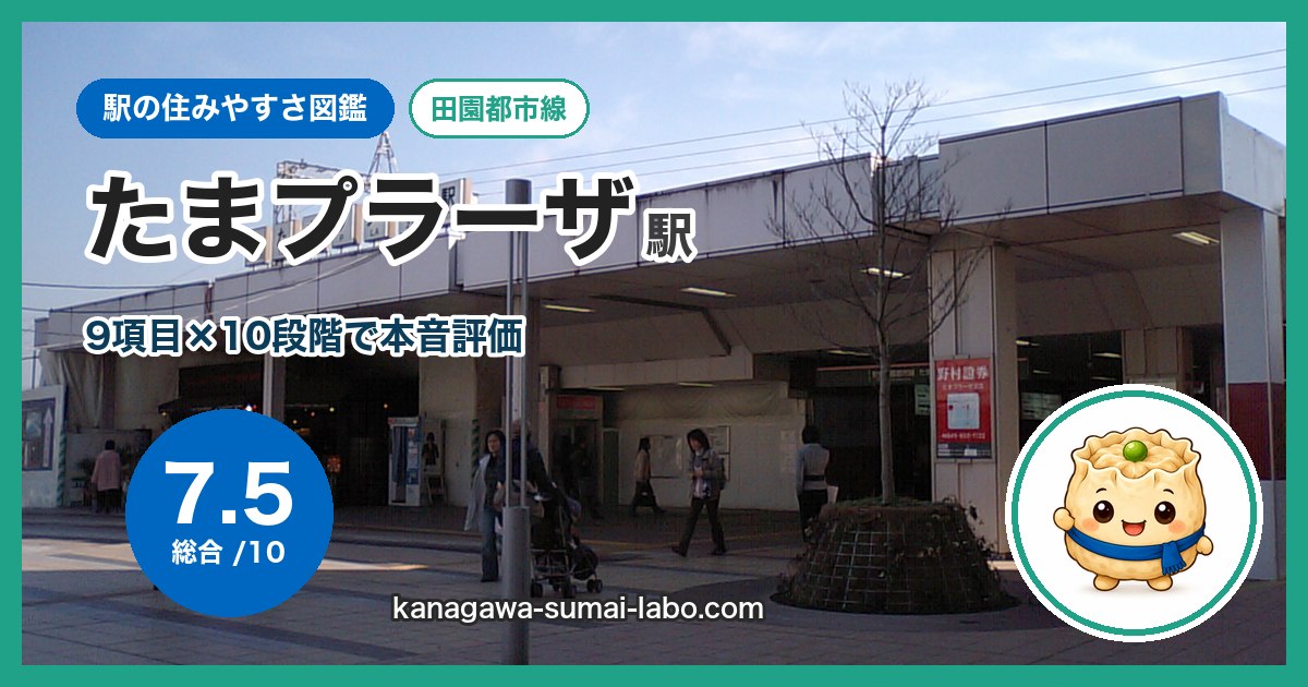 tama-plaza駅の住みやすさ