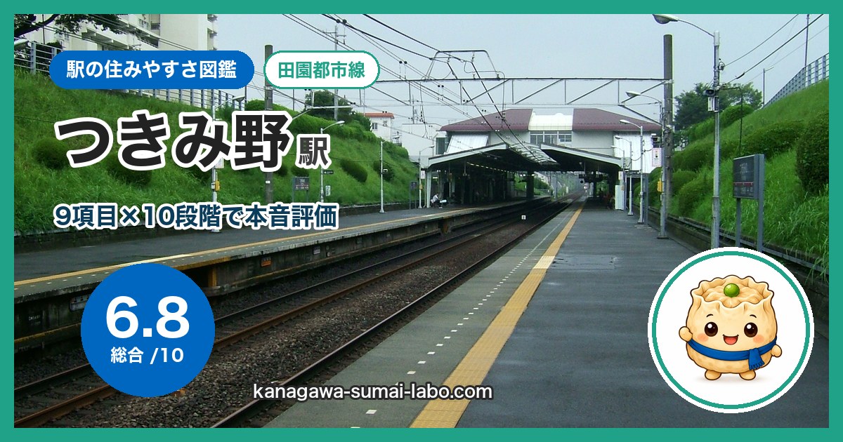 tsukimino駅の住みやすさ