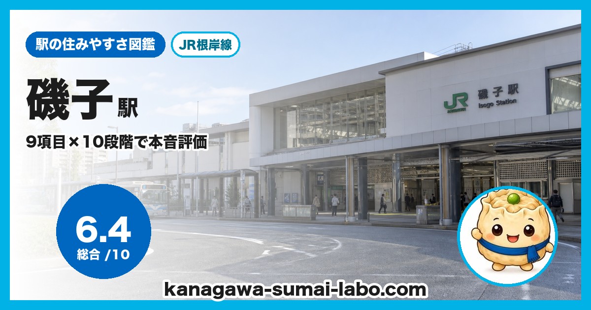 磯子駅前の風景