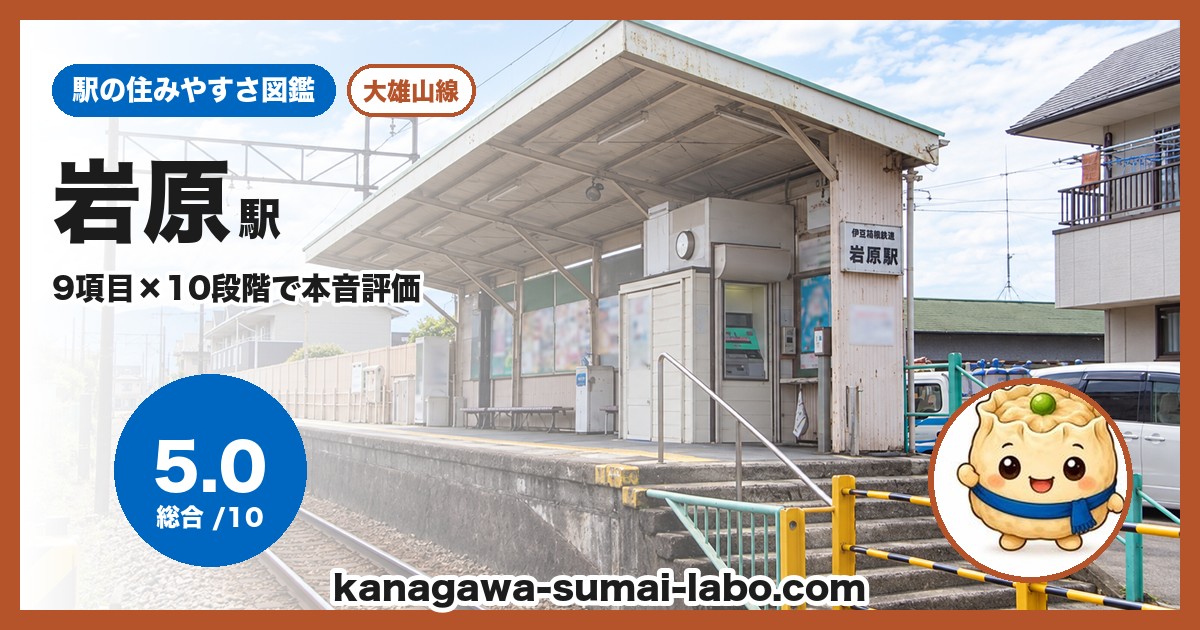 岩原駅の住みやすさ