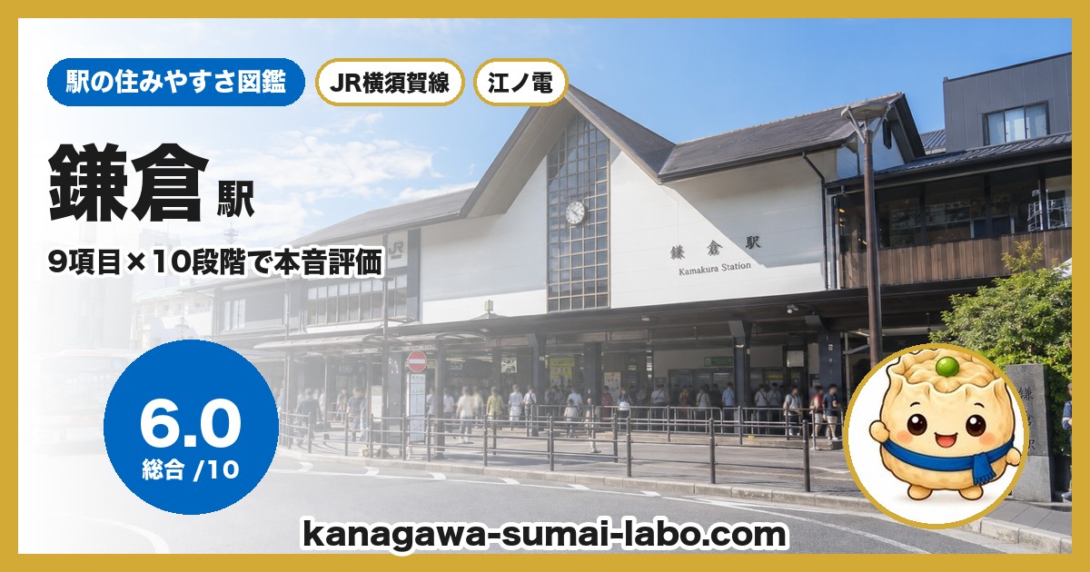鎌倉駅前の風景