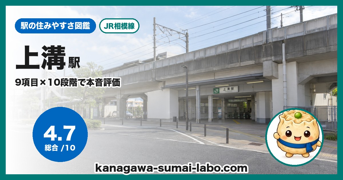 上溝駅の住みやすさ
