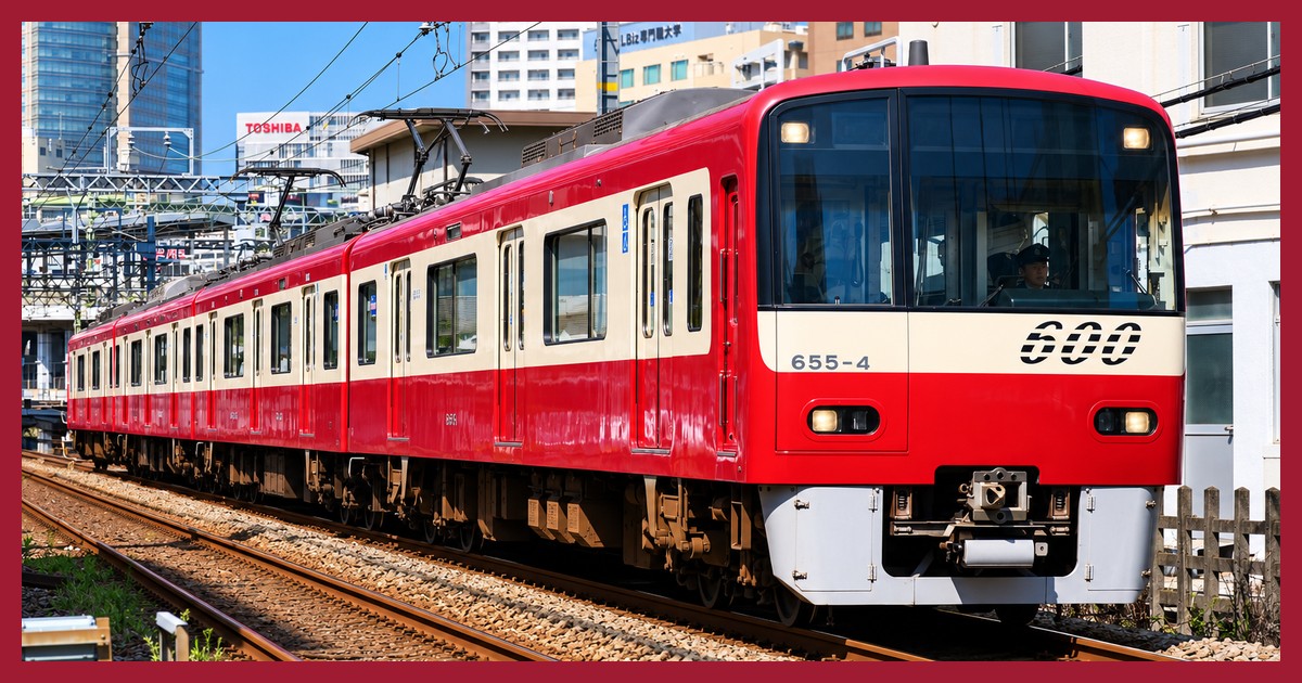 京急大師線の電車