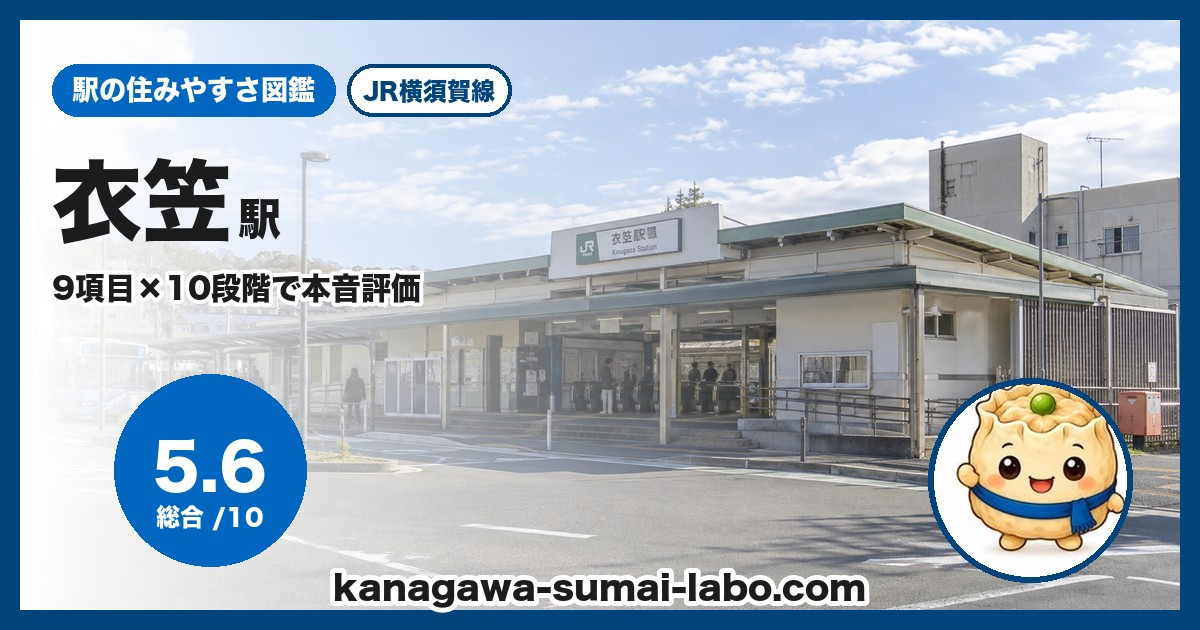 衣笠駅前の風景