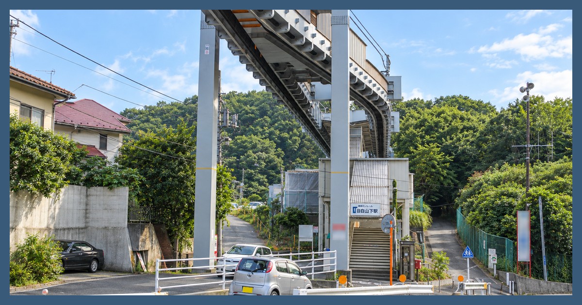 目白山下駅