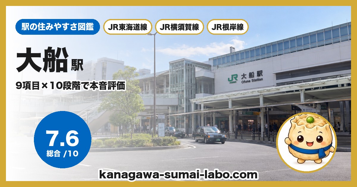 大船駅前の風景