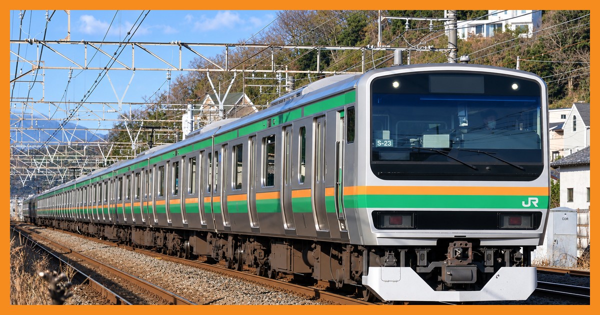 JR東海道線の電車