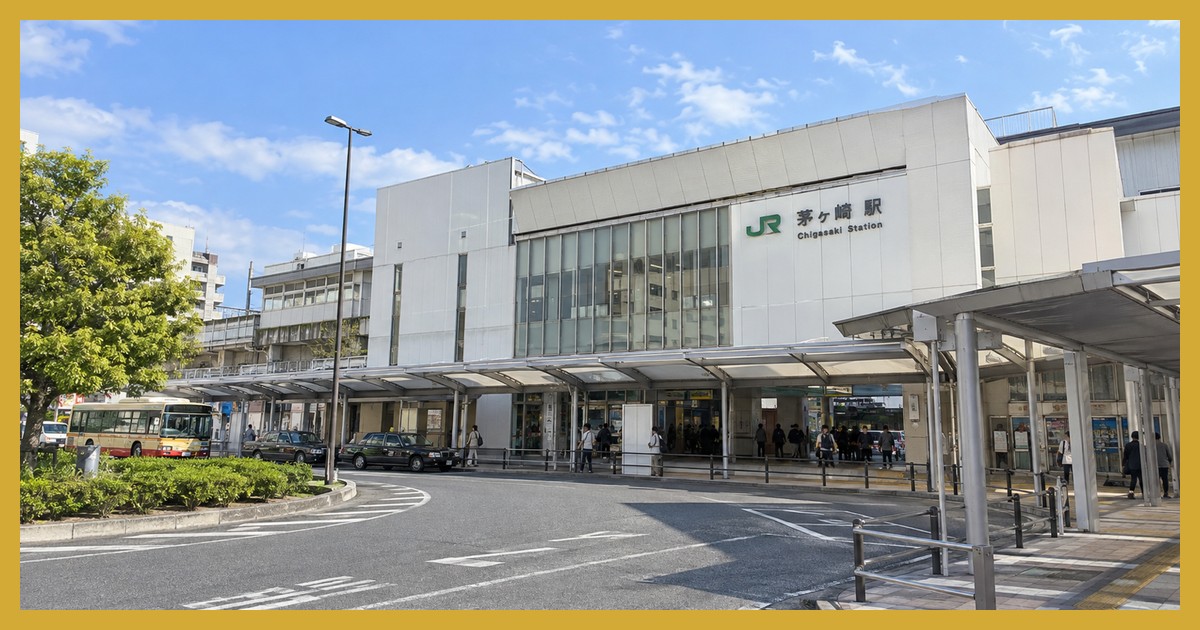 茅ケ崎駅前の風景