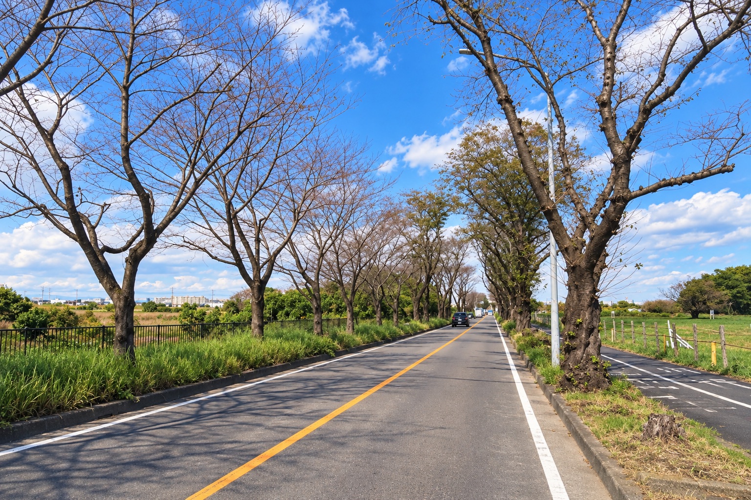 跡地の近くを通る環状4号線のイメージ